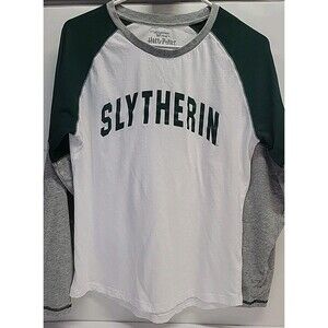 Universal Studios Wizarding World Harry Potter Slytherin Long‎ Sleeve Tshirt XL